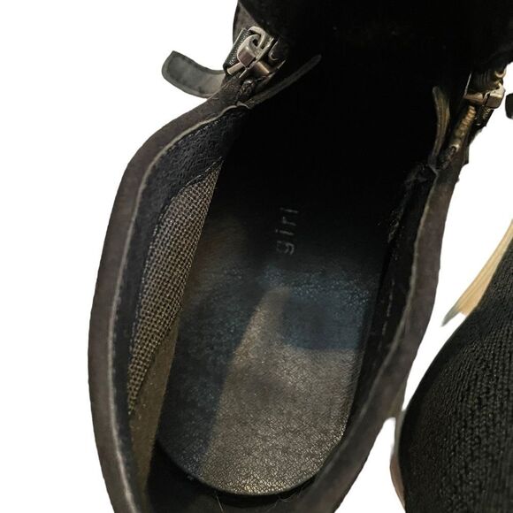 MADDEN GIRL Preston Wedgie Sneaker Black Size 7.5 - Picture 8 of 8